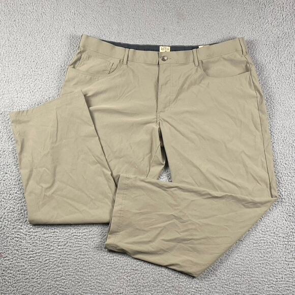 Red Head Brand Co. Men's 44x30 Tan Khaki Cargo Pants Ripstop Nylon Spandex Blend - Picture 1 of 10